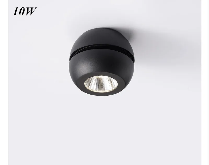 LED筒灯明装筒灯10w20w40w商用家用免开孔可旋转射灯吸顶灯三双头-tmall_20