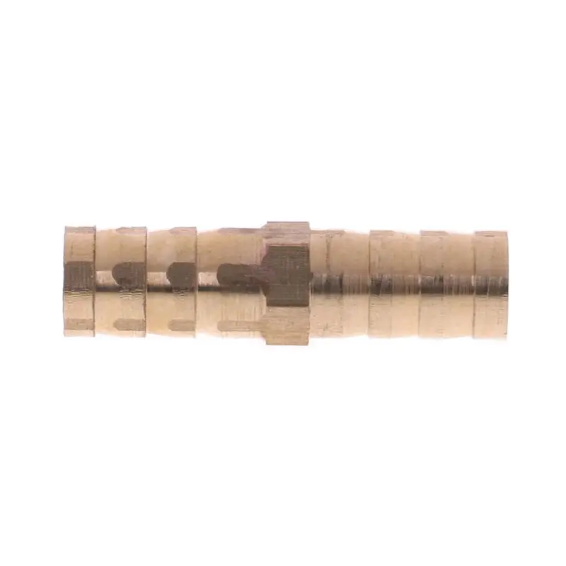 

Hose Barb Union Splicer Brass Pipe Straight Connector Fitting For Gas Fuel Water
