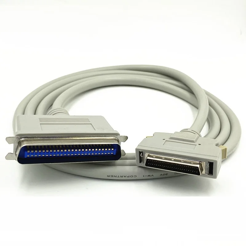 scsi cabo macho para grande masculino scanner cabo snap estilhaços