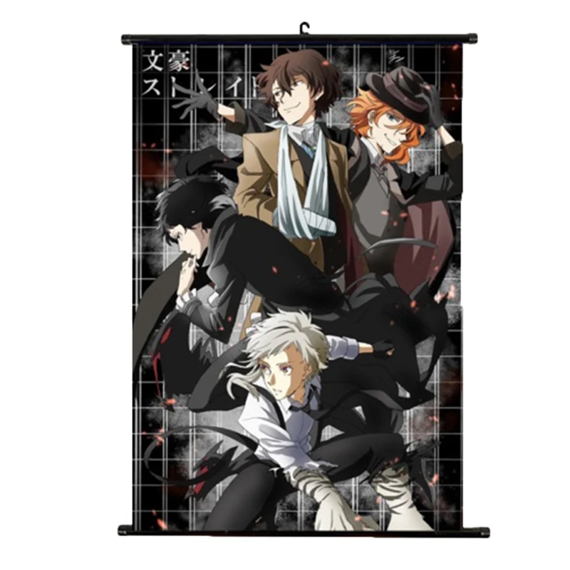 Bungou стена Аниме Манга бродячие собаки плакат украшение для дома настенное