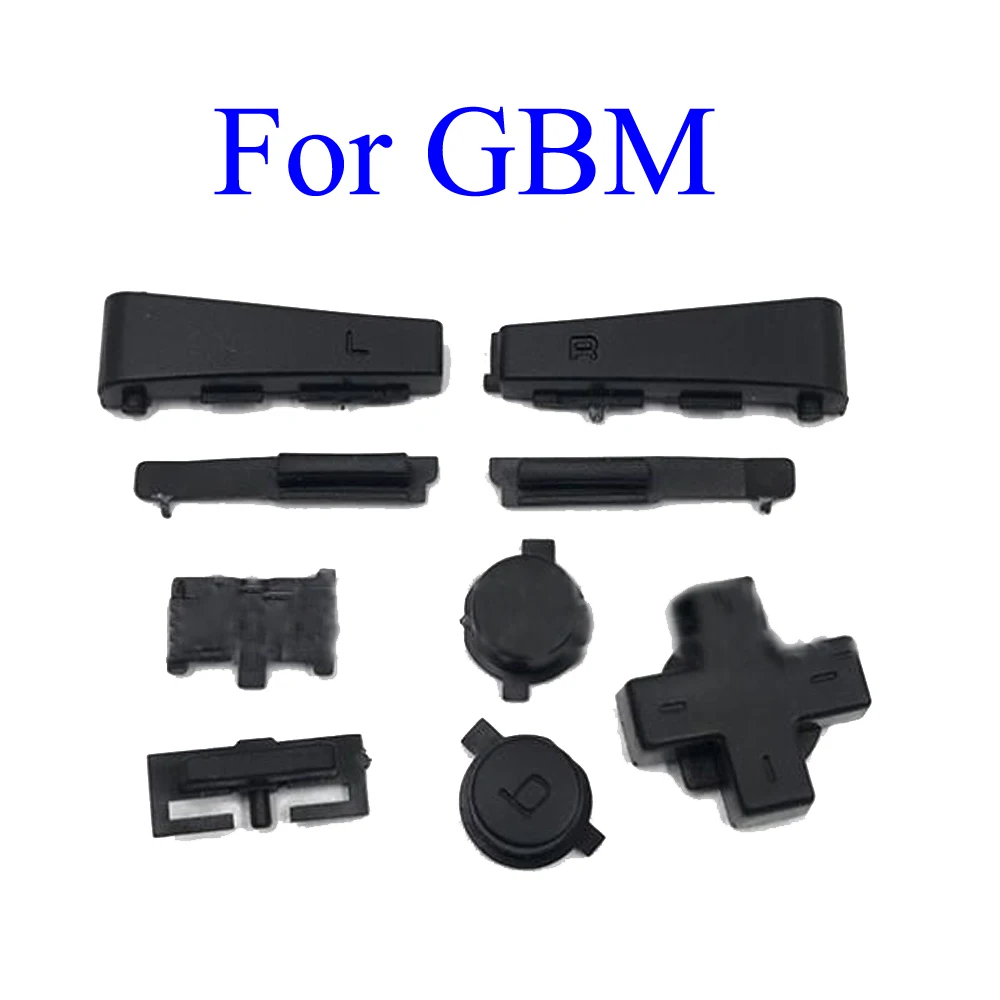 Yuxi Set Di Pulsanti Completi L R A B D-Pad Tastiera Per Gbm Console Shell Button Keys Parti Di Ricambio
