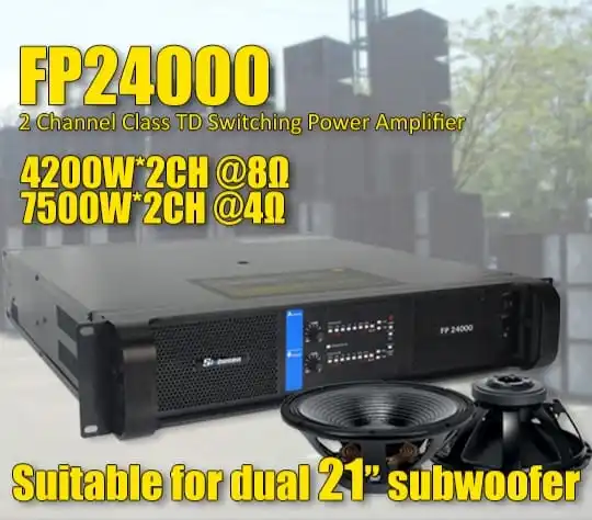 dual 21 inch subwoofer