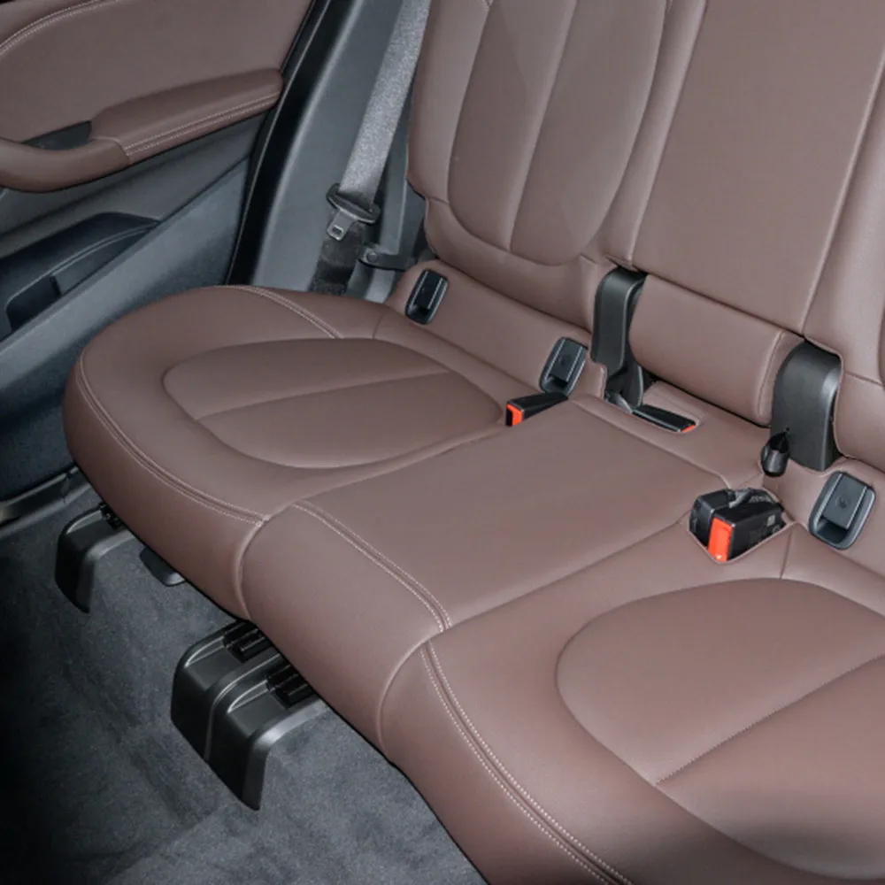 LHD RHD Kursi Belakang Mobil Rel Kereta Luncur Pinggiran Topi