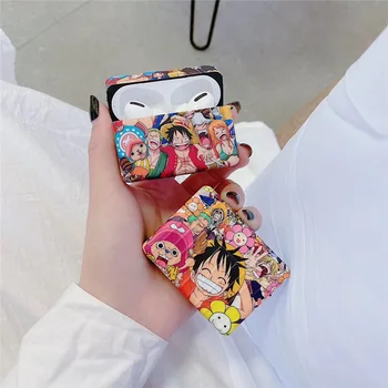 

For Airpods 1/2 Case,One Piece Lufy Case For Airpods Case Soft Silicone Earphone Headphone Cover For Airpods Pro Case