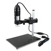 Microscopio Digital profesional USB, 1000X 1600X, 8 LED, 2MP, Zoom, cámara, lupa + soporte de elevación ► Foto 1/6
