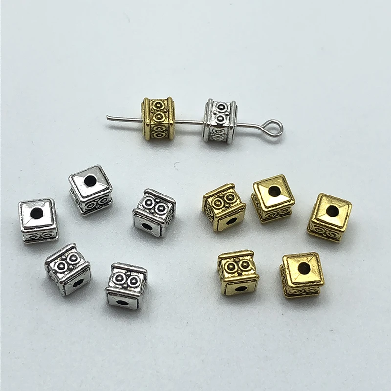 

30pcs 5mm new charm square beads for fashion jewelry making DIY handmade bracelet necklace accessories