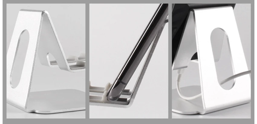 Алюминиевый металлический держатель для мобильного телефона, подставка для планшета, настольный держатель, универсальный для iphone X 8 7 6 plus XS XR XS MAX