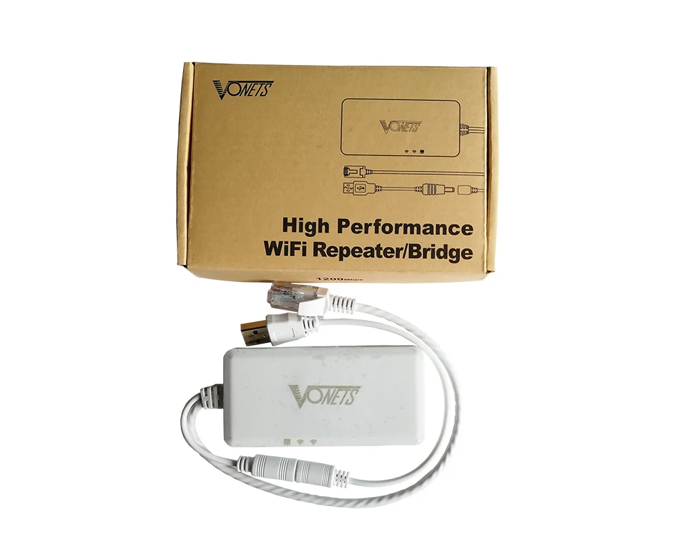 Wi-fi para Ethernet 2.4ghz + 5ghz 1200mbps sem Fio Vonets Banda Dupla Ponte Wifi Repetidor Hotspot Extensor Amplificador Adaptador Ap11ac - Imagem 6