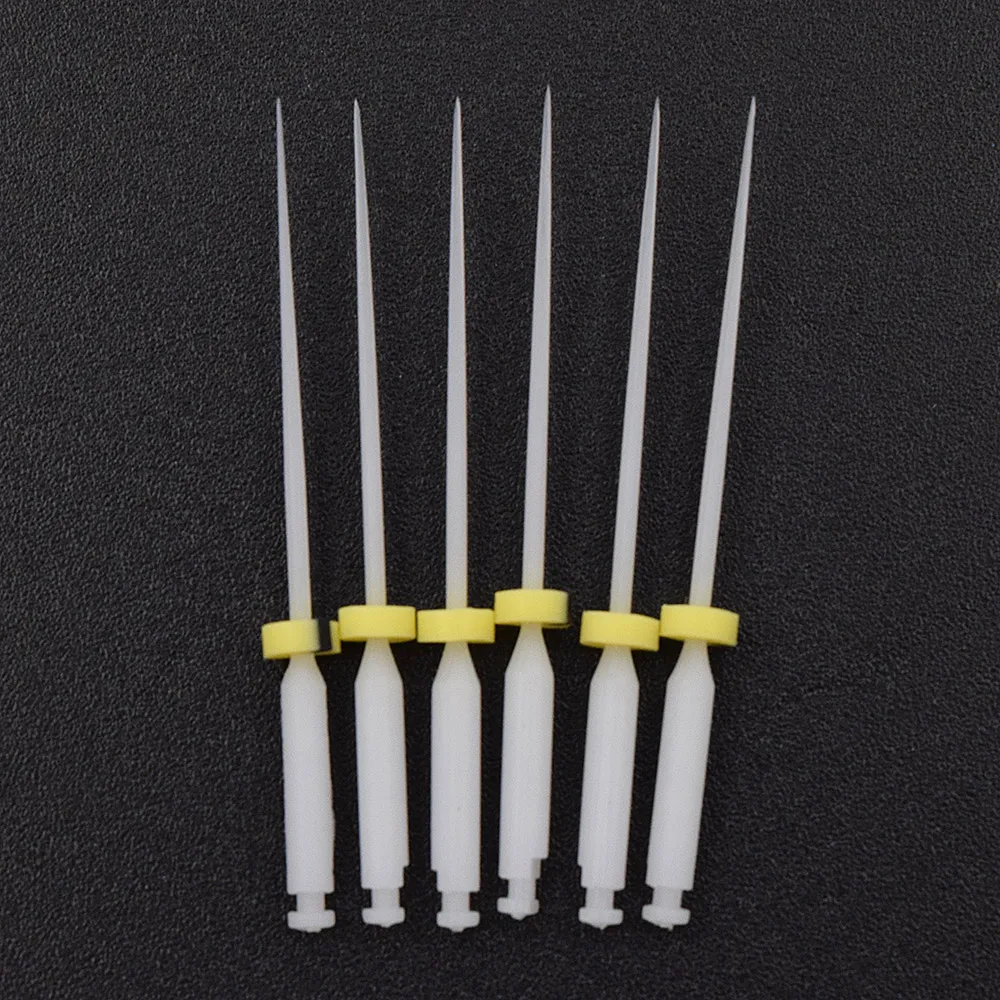Endo Rotary Files Dental Pulp Files Dental Plastic Rotary Finishing Files 25mm 04 Taper Endo Files Used For Clean the canal more effective