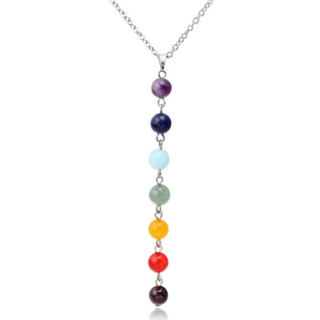 7 Chakra Beads Necklace Gifts for women