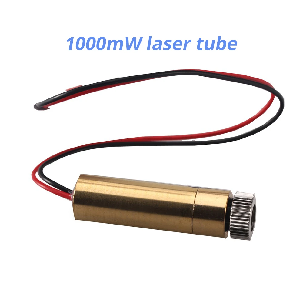 1000mW laser tube USB Профессиональный аппарат для лазерной порезки DIY настольный мини фрезерный станок с ЧПУ быстрее машина для лазерной гравировки и резки маршрутизатора DK-8-KZ 1000/2000/3000 МВт - Цвет: 1000mW laser tube