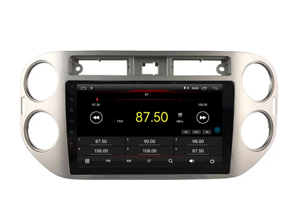 Best Built in 4G Lte car Intelligent navigation tape recorder 9.0 android car gps radio multimedia player for Tiguan 2013 2015 3