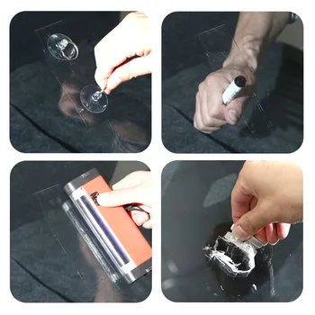 

DIY Auto Windshield Repair Kits Chip Crack Glass Sealer Automotive Car Window