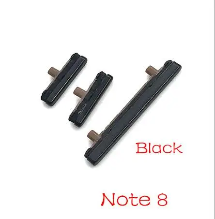 Кнопка регулировки громкости питания для samsung Galaxy Note 8 S8 S9 S10 Plus - Цвет: Note 8 Black