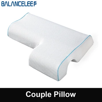 

BALANCELEEP Couple Pillow Anti Arm Numbness Pillow Slow Rebound Memory Foam Pillow for Sleeping Side Sleeper Release Pressure