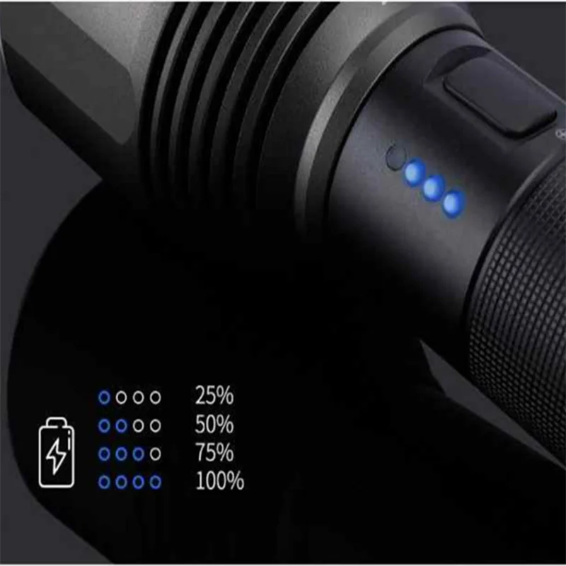 XIAOMI Youpin NexTool 2000lm вспышка светильник фонарь для поиска 380 м 5 режимов IPX7 перезаряжаемый водонепроницаемый светильник светодиодный тип-c для кемпинга