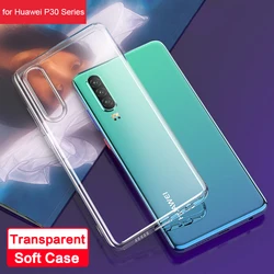 Transparent Ultrathin Silicone Gel Phone Case - Durable & Soft TPU Back Cover - Huawei P30 Lite (Clear)