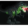 46cm large 2.4G rc dinosaur robot With music Light Walk Sound High Simulation Spray Fire Lay Eggs Dinosaur Robot Toy Kid  Gifts 4