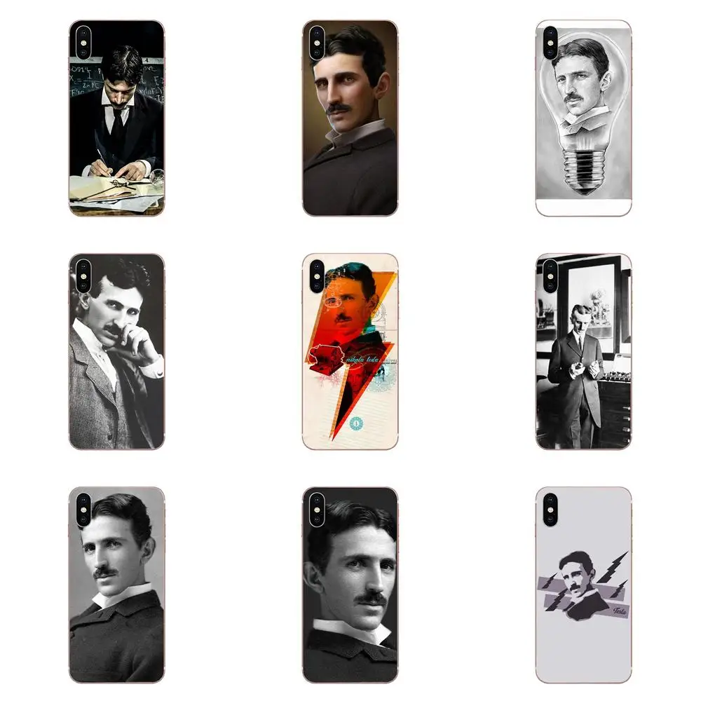 Nikola Tesla для Huawei NOVA 2 V20 Y3II Y5 Y5II Y6 Y6II Y7 Y9 G8 G9 GR3 GR5 GX8 Prime 2018 2019 мягкий чехол мобильного