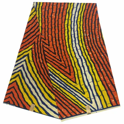 Африканская ткань Анкара Африканский Воск Печать Ткань для платьев Анкара ткань настоящая парафинированная ткань с Африканским принтом ткань - Цвет: TJ750803C15