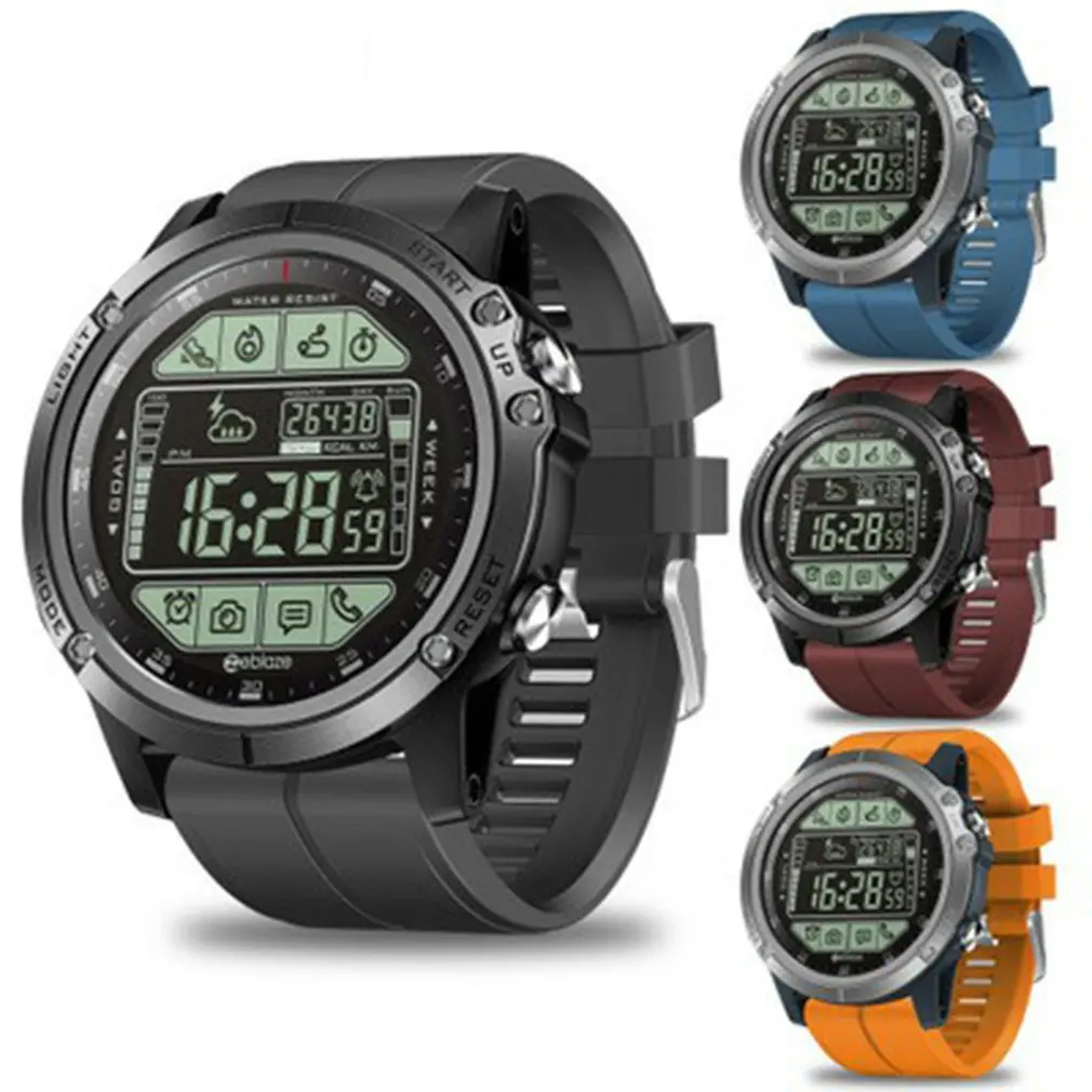 

2020 NEW Zeblaze VIBE 3S Rugged Outdoor Smart Watch 50M Waterproof 5ATM Smartwatch Real-time Weather Fitness Tracker Men