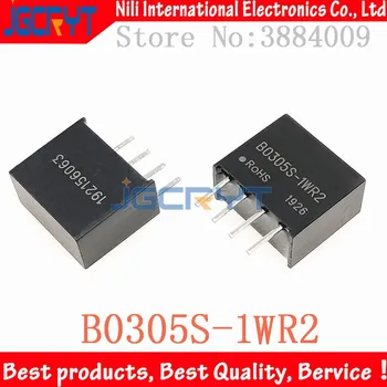 

5 unids/lote B0305S-1W B0303S-1WR2 SIP4 Dc to dc boost power supply module 3.3V to 5V Isolation Chip