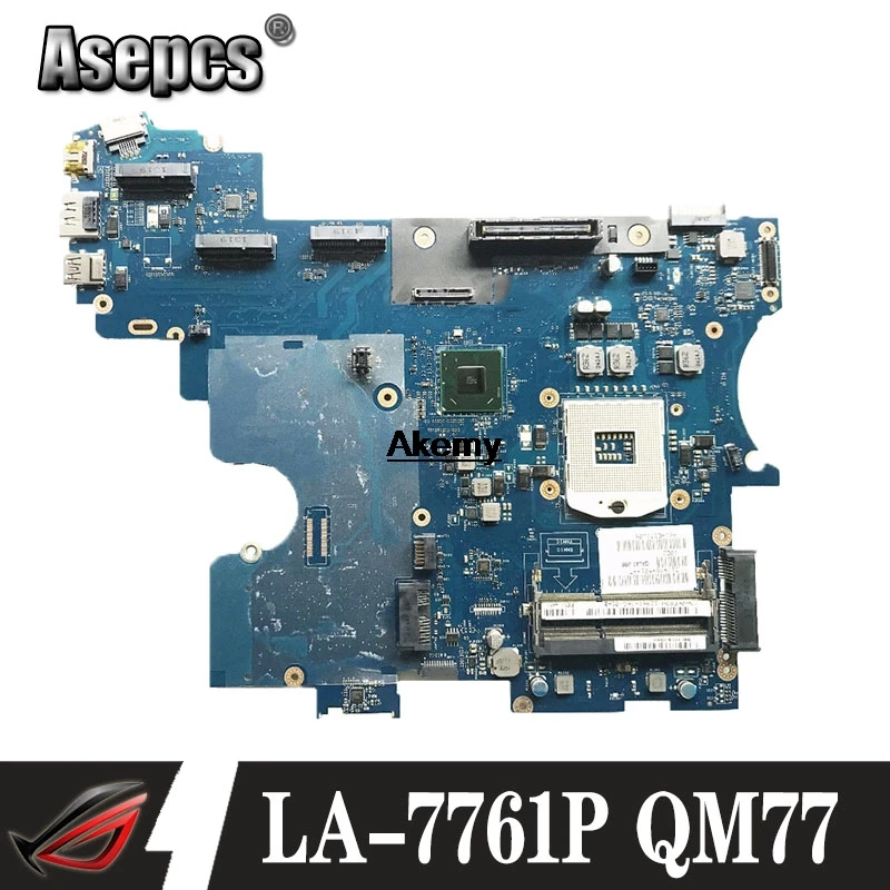 

For DELL E6530 Series Laptop Motherboard Mainboard CN-0KFR9H 0KFR9H KFR9H LA-7761P QM77