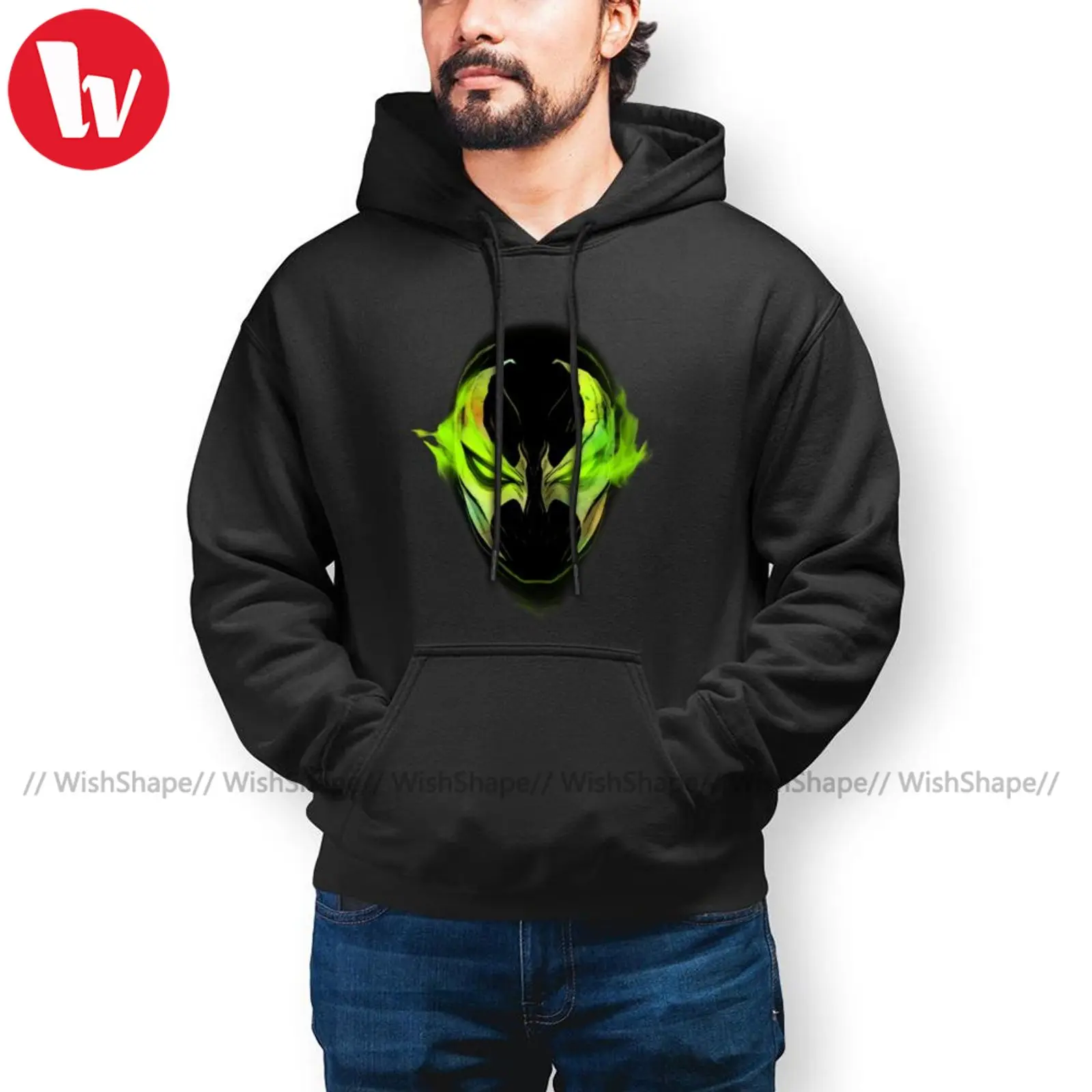 

Fashion Spawn Hoodies Lithium SPAWN Hoodie Long Cotton Hoodies Autumn Outdoor Pullover Hoodie