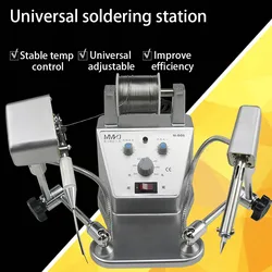 Chargeur universel de contrôle de vitesse de température, Machine à souder automatique à pédale, Station de pistolet à souder à température constante AD 006 