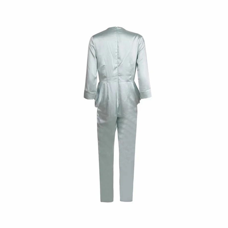 2019 New Fashion Hot Selling Bodycon Women Jumpsuit Sexy V Neck Satin Brithday Outfit Elegant Long Sleeve Bodysuit Dropshipping 2019 New Fashion Hot Selling Bodycon Women Jumpsuit Sexy V Neck Satin Brithday Outfit Elegant Long Sleeve Bodysuit Dropshipping