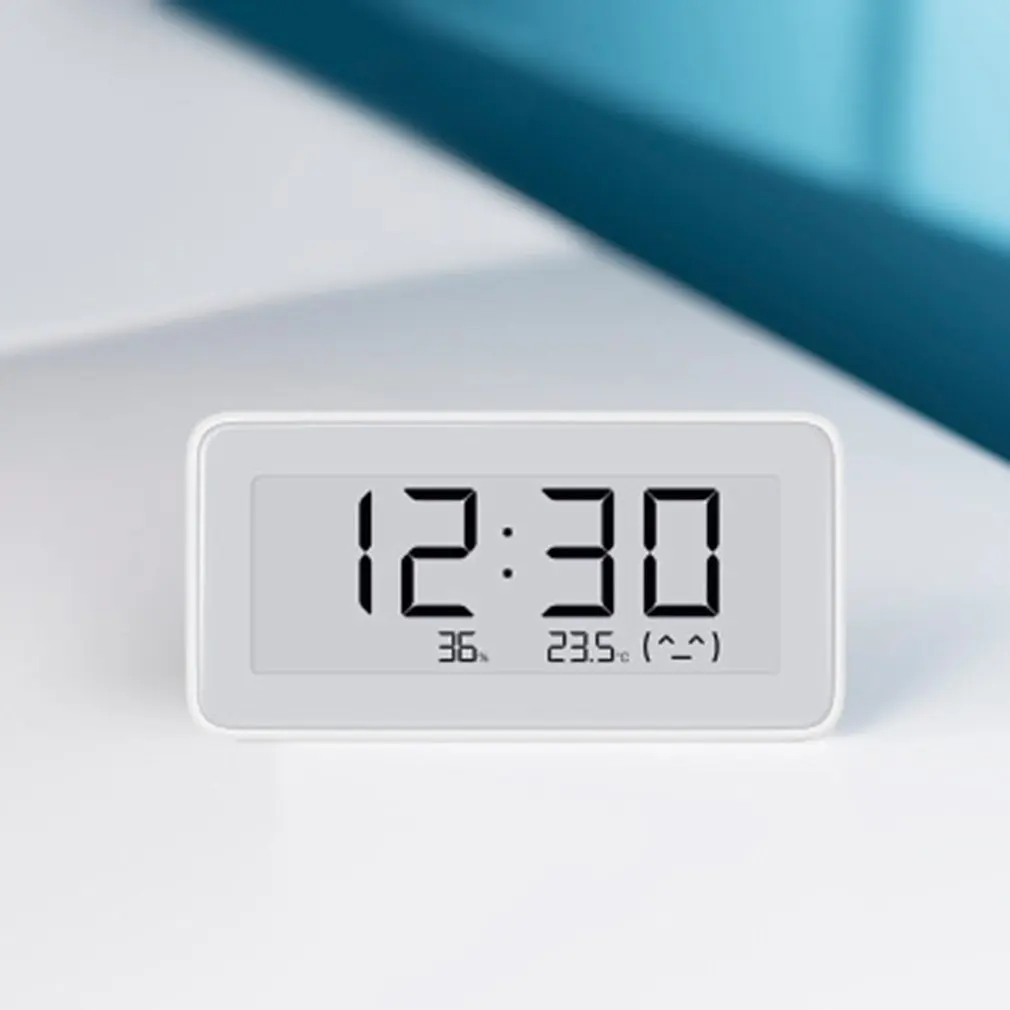 Xiaomi Mijia беспроводные умные электрические цифровые часы для помещений и улицы, гигрометр, термометр, ЖК-измерительные приборы для измерения температуры Bt4.0
