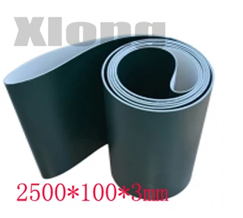

2500x100x3 mm PVC Flat Belt Light Assembly Line Industrial Belt Conveyor Flat Belt Conveyor Climbing Belt