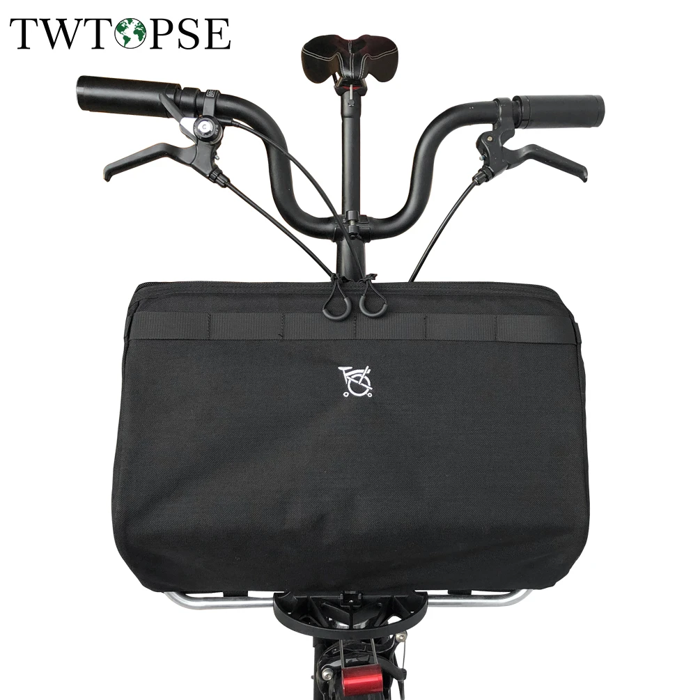 Twtopse Cycling 21l Large Bicycle Bike Basket For Brompton Folding Bike ...