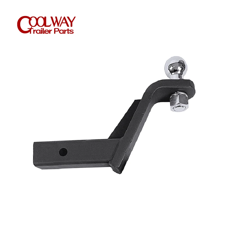 Heavy Duty 9 Inch Steel Trailer Drop Towbar Tongue Ball Mount Hitch Fits 2 Inch Receiver Boat RV Parts Accessories