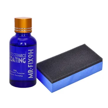 

30ML Car Headlight Repair Coating Solution Repair Kit Oxidation Rearview Coating Headlight Polishing Anti-scratch Liquid