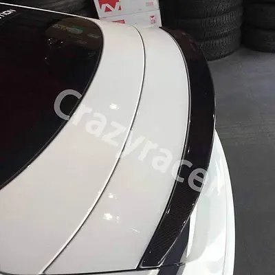 A7 карбоновый спойлер заднего багажника крыла губ для Audi 2011 2014 авто Стайлинг|trunk