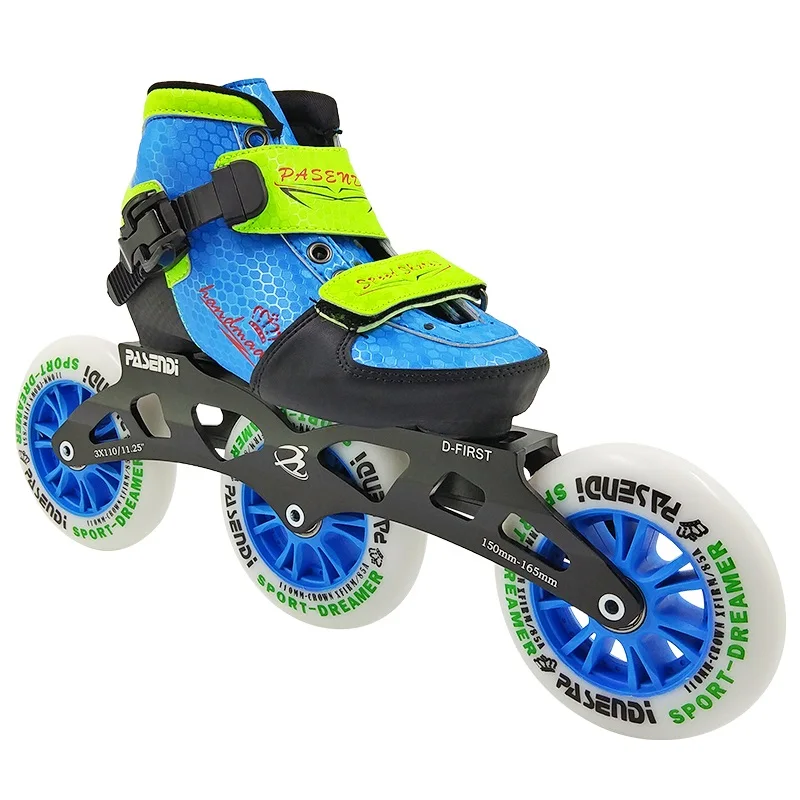 2019 новые botas de патинаж для детей 3x110 montura регулируемые патины мужчин и женщин patine