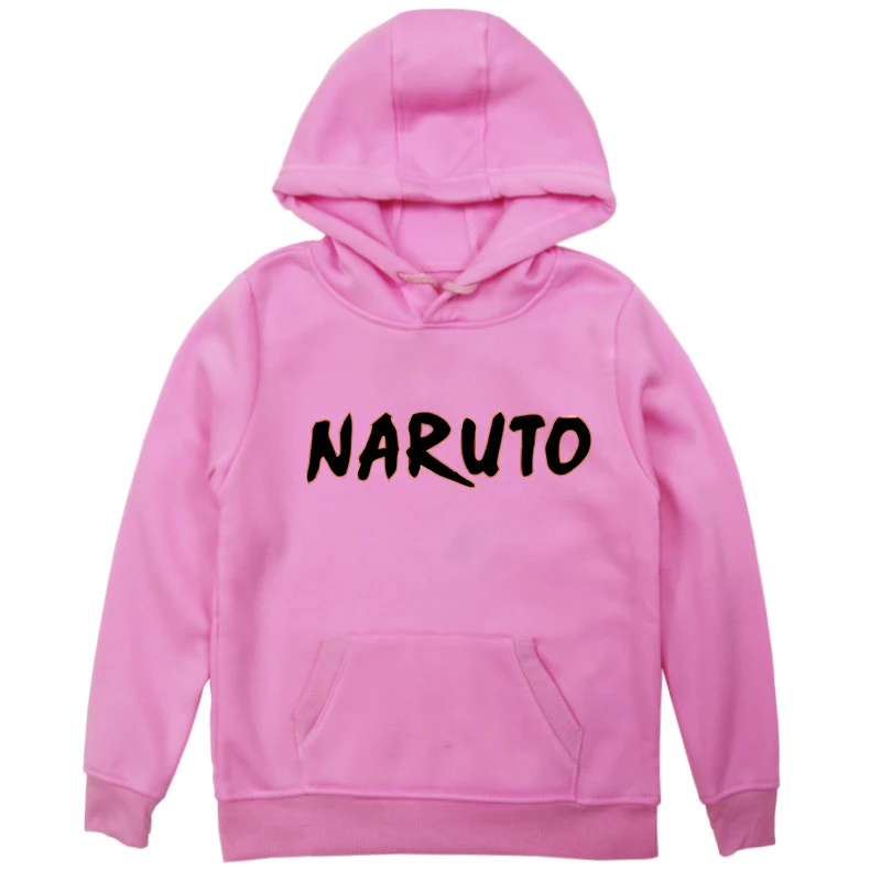 Hoodies 5 Новинка; свитер для девочек с рисунком Наруто; сезон зима-весна-осень; Вельветовая толстовка с капюшоном для девочек и мальчиков-подростков; Теплые Топы с капюшоном; felpe bimba - Цвет: Hoodies 5