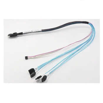 

High Quality mini SAS 1 To 4 SATA HDD Data Transfer 36P SFF 8087 Hard Drive Cable BizLink Made 55CM 24Gbps 25CFK-400720-B0R