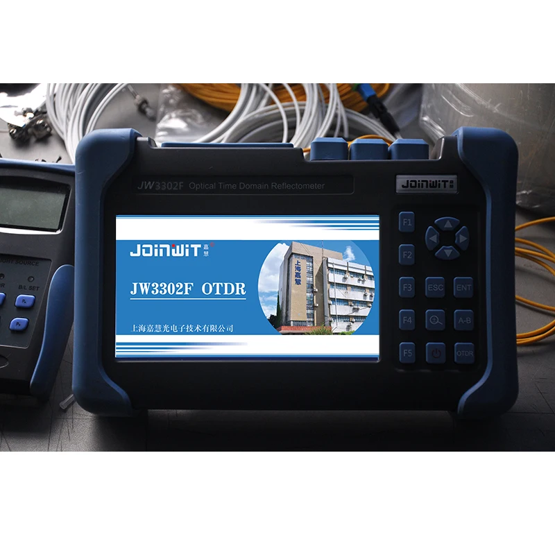 Integrated JW3302F Touch Screen portable otdr