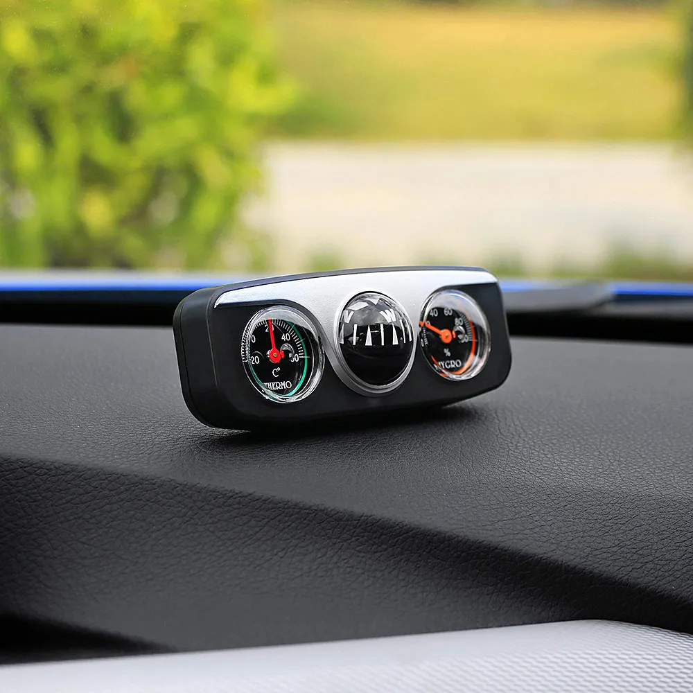 Super Practical Multi-Function Car Thermometer Compass