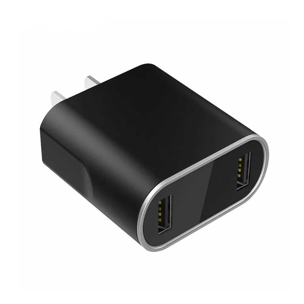 

5V 2.1A Dual USB Charger for iPhone 8 X 7 6 iPad Smart USB Wall Charger for Samsung Galaxy S8 LG G5 Mobile Phone Charger