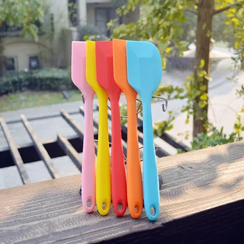 

Sweet Color Silicone Shovel Cake Spatula Non-stick Food Lifters Home Cooking Utensils Kitchen Utensil Gadget Tools 21.5*4.3cm