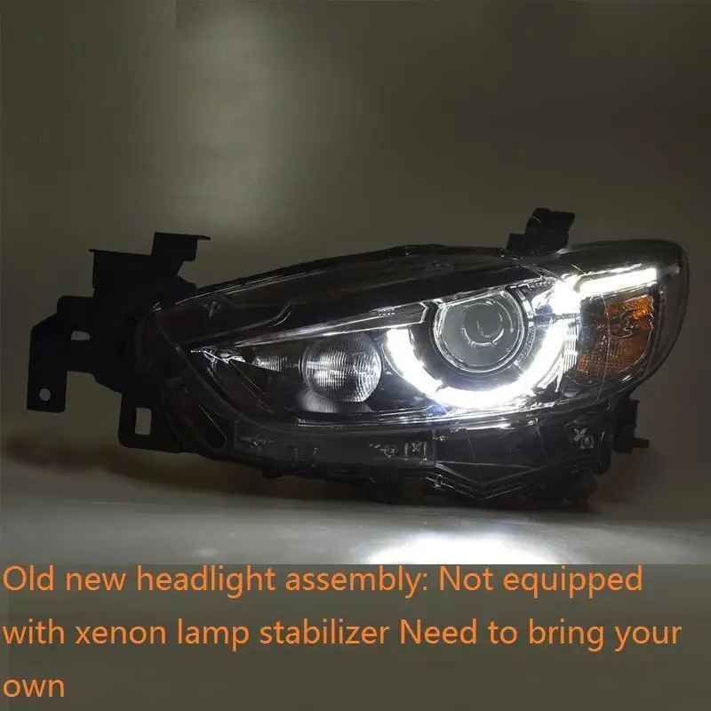 Аксессуары для дневных ходовых огней в сборе Cob Drl автомобилей Luces Led Para авто освещение фары 17 18 для Mazda Atenza