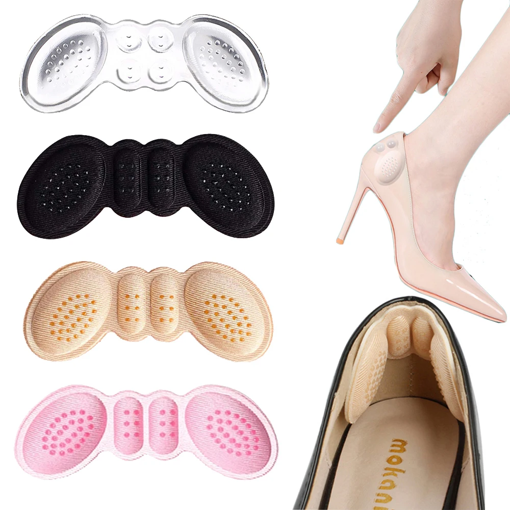 Buy Gel Shoe Heel Inserts for Heel Pain Plantar Fasciitis Insoles for Women  and Man, Heel Lifts for Shoes - Silicone Shoe Inserts and Heel Cups for Heel  Pain(Small) Online at Low