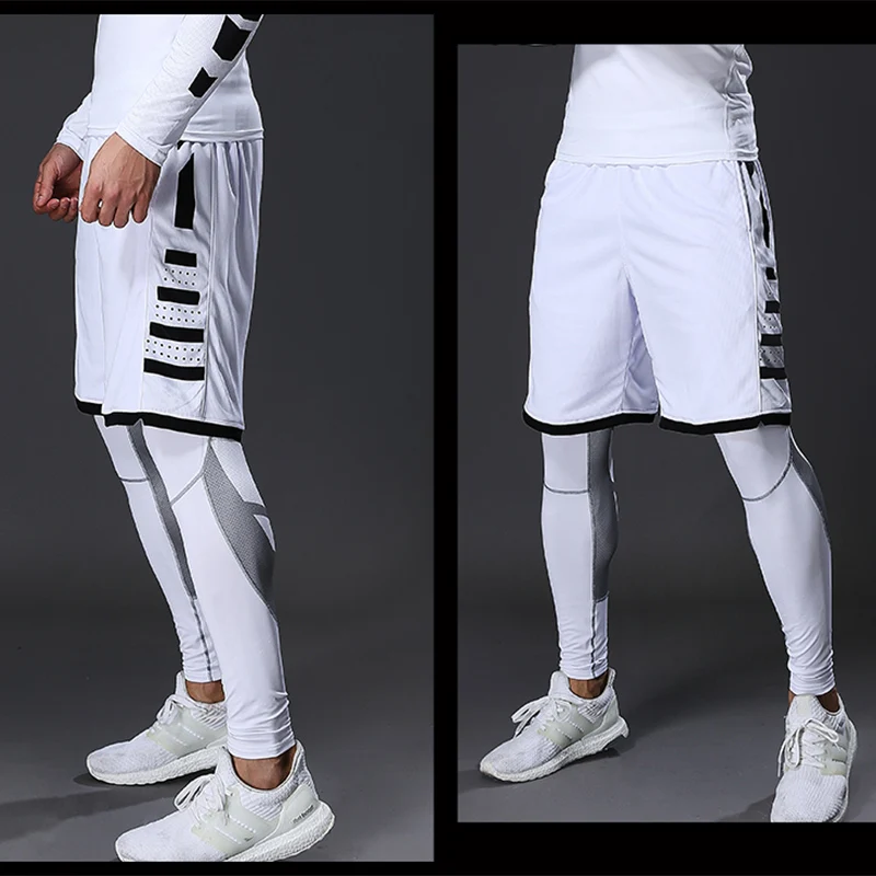 Sports Leggings Men Compression Tight Leggings Running Sports