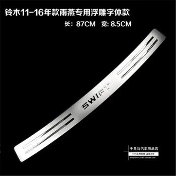 

High quality stainless steel rear windowsill panel,Rear bumper Protector Sill For Suzuki Swift 2011-2020 Car-styling
