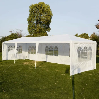 

10' x 30' Outdoor Party Wedding 5 Sidewall Tent Canopy Gazebo OP3935