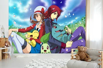 

[Self-Adhesive] 3D Pokemon 93364105 Japan Anime Wall Paper mural Wall Print Decal Wall Murals