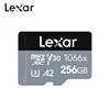 Lexar carte Micro SD professionnelle 1066x série argent 64GB 128GB 256GB SDXC haute vitesse TF carte V30 A2Memory carte pour caméra 4K ► Photo 1/6